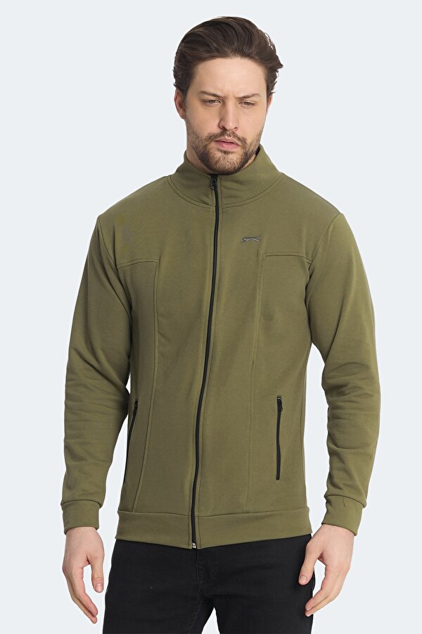 KAGISONA Erkek Sweatshirt Haki