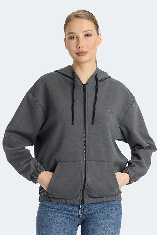 KIMBERLEY Kadın Sweatshirt Koyu Gri
