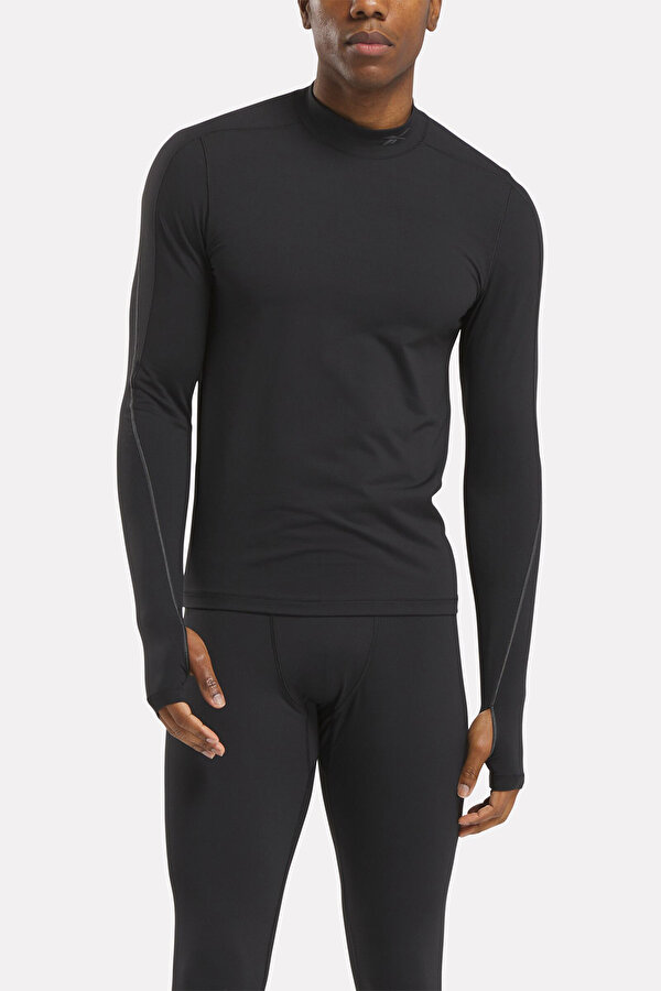 SPEED BASELAYER LS FEAT. Siyah Erkek Sweatshirt