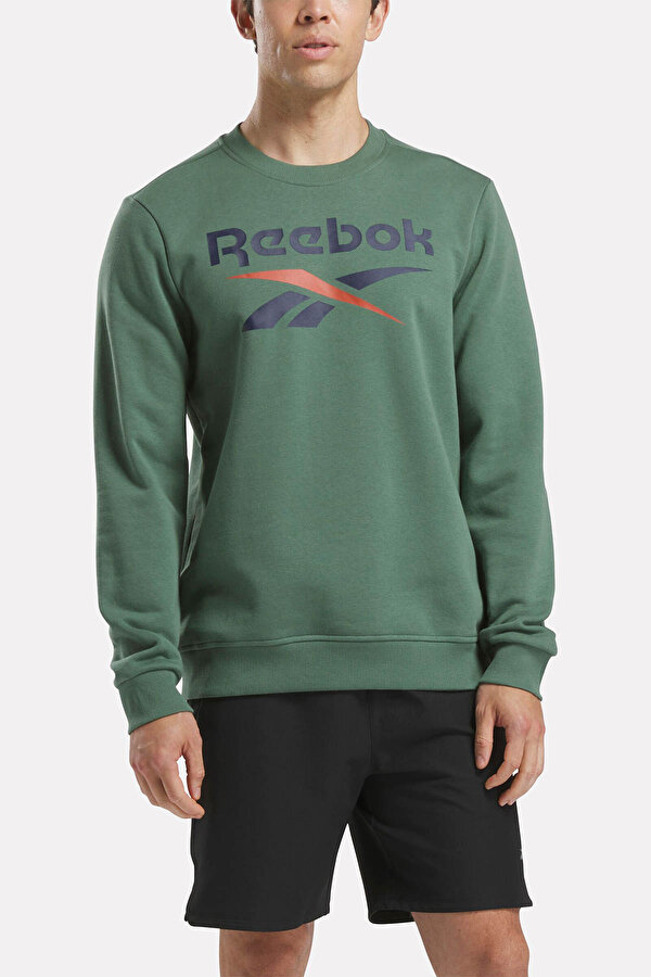 IDENTITY BIG LOGO ORMAN YESILI Erkek Sweatshirt