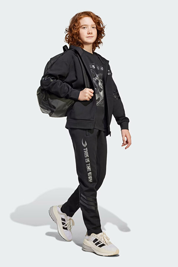 J SW MNDO PNT       BLACK Siyah Unisex Çocuk Eşofman Altı