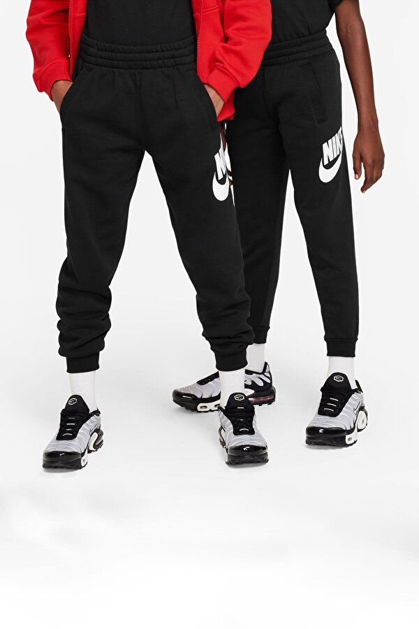 Club Fleece Siyah Erkek Çocuk Eşofman Altı
