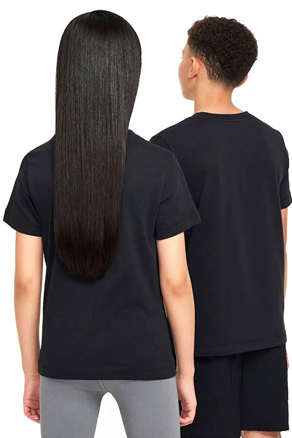 Sportswear Siyah Erkek Çocuk Kısa Kol T-Shirt