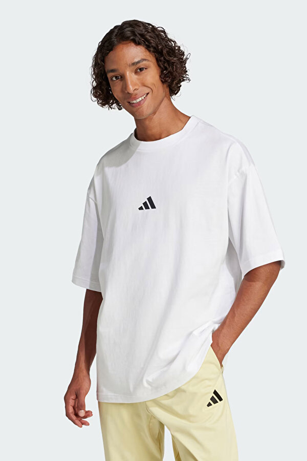 M FI SL T           WHITE Beyaz Erkek Kısa Kol T-Shirt