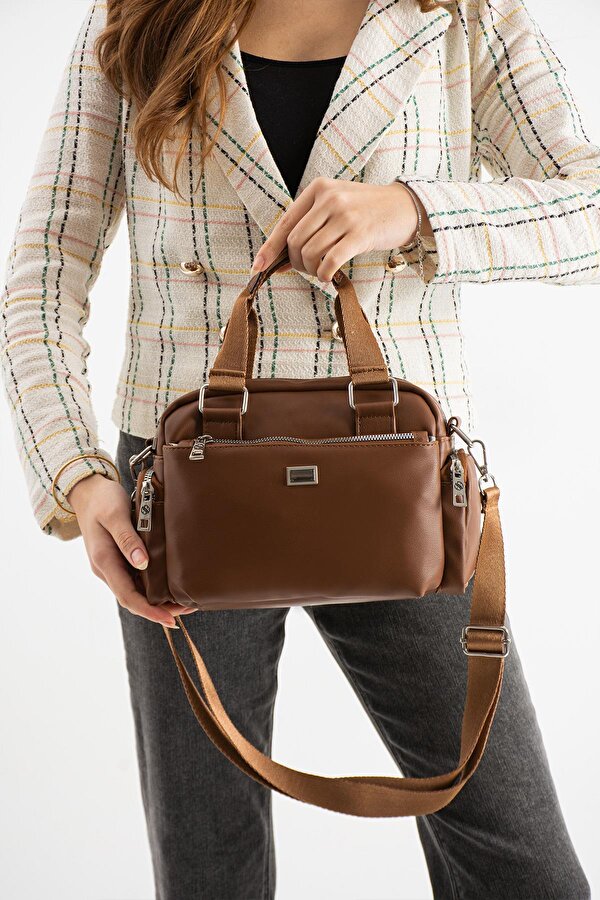 Cantona 5 Gözlü Kadın Omuz Çantası BP-4845O