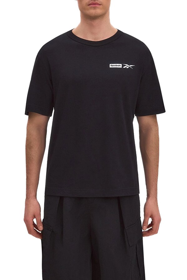 Clothing Reebok Gs Basketball Post Up Tee Черный