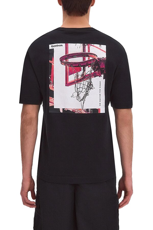 Clothing Reebok Gs Basketball Post Up Tee Черный