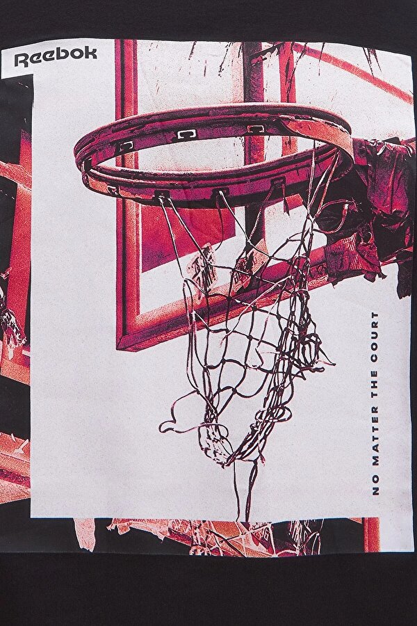 Clothing Reebok Gs Basketball Post Up Tee Черный