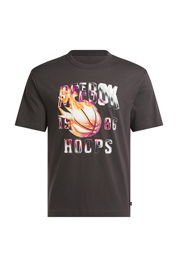 Clothing Reebok Gs Basketball On Fire Tee Черный