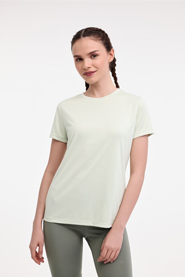 WB PES C NECK 11SN230 5FX Sarı Kadın Kısa Kol T-Shirt