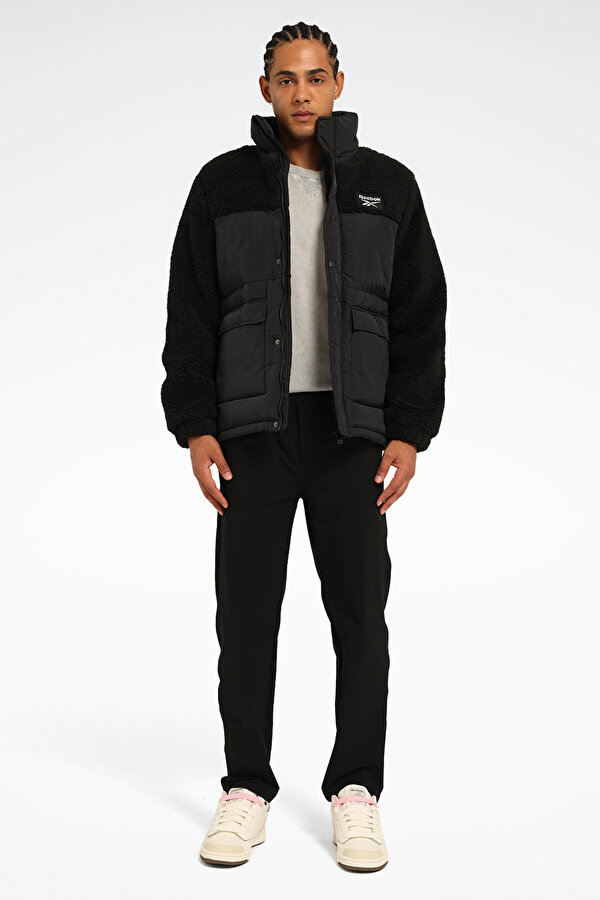 SELMINA JACKET Siyah Erkek Kısa Kaban