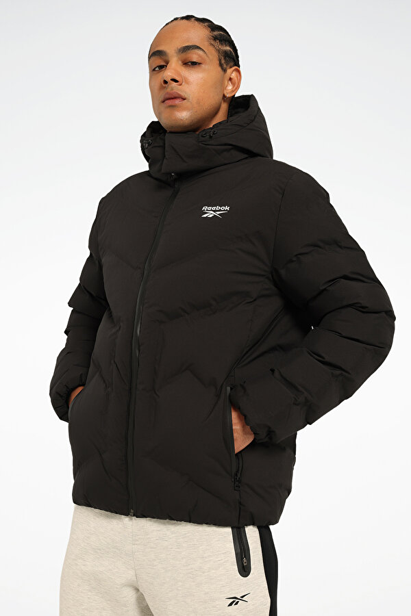 HENRY JACKET Siyah Erkek Kısa Kaban