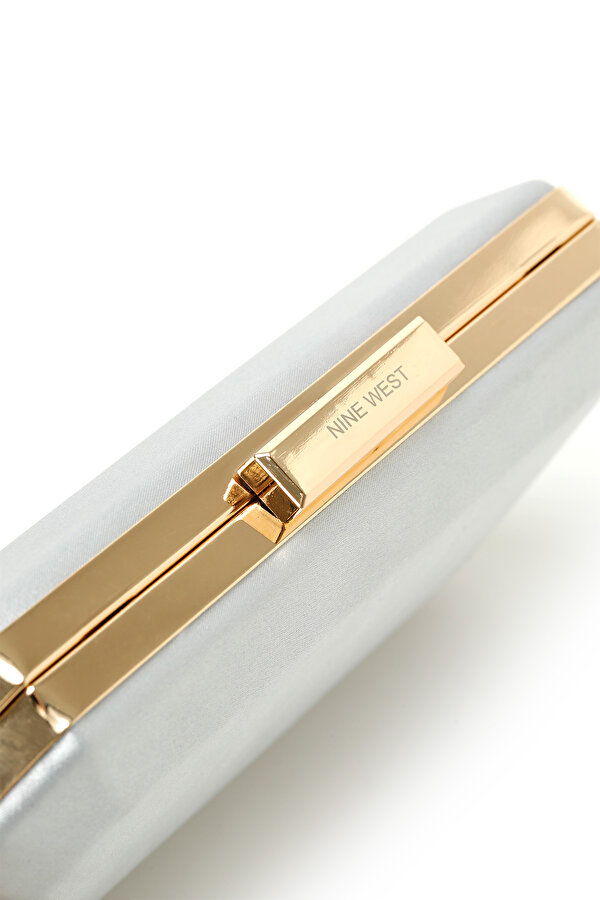 SIMLY 5FX Gümüş Kadın Clutch