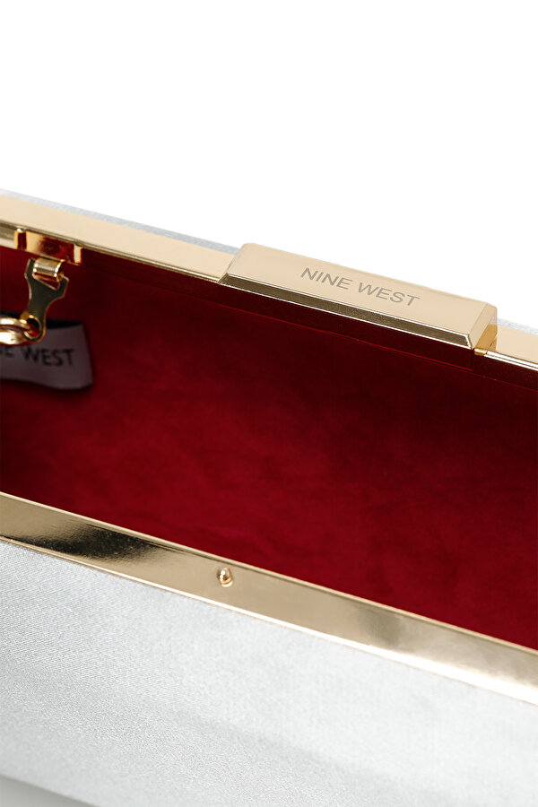 SIMLY 5FX Gümüş Kadın Clutch