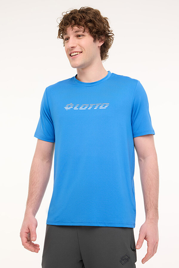 M-MELLOW TEE 5FX Mavi Erkek Kısa Kol T-Shirt