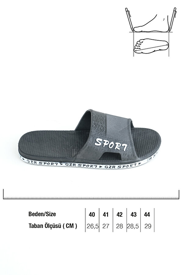 Yazlık Kaydırmaz Taban Erkek Terlik