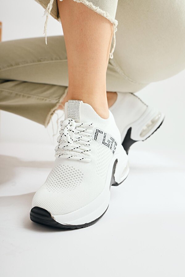 48564014 Sneaker Gizli Topuk Kadın Spor Ayakkabı