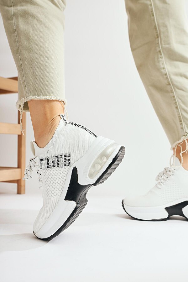 48564014 Sneaker Gizli Topuk Kadın Spor Ayakkabı