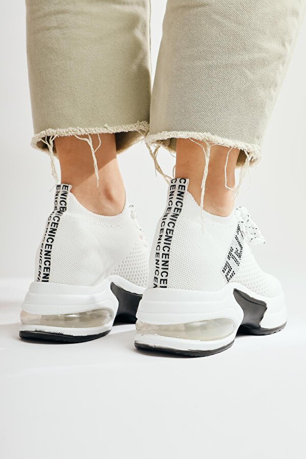 48564014 Sneaker Gizli Topuk Kadın Spor Ayakkabı