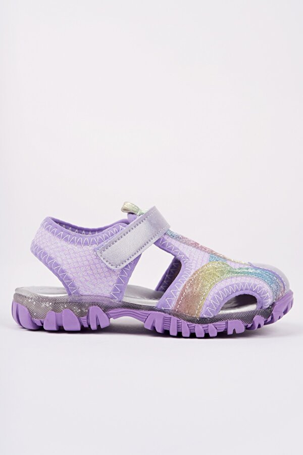 SLYVESTER Günlük Önü Kapalı Cırtlı Unisex Çocuk Sandalet