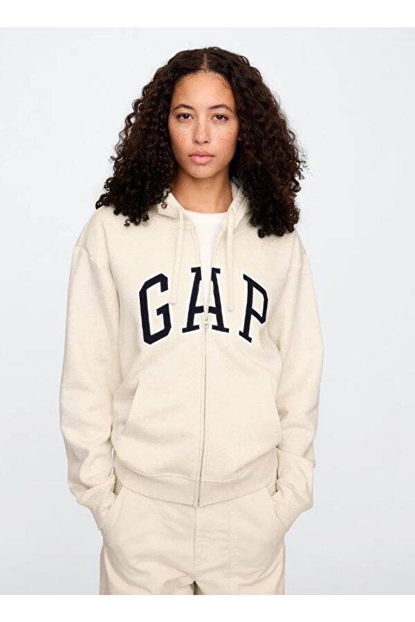 V-Frch Exc Herıtage Fz Hoodie Kapüşonlu Fermuarlı Kadın Sweatshirt