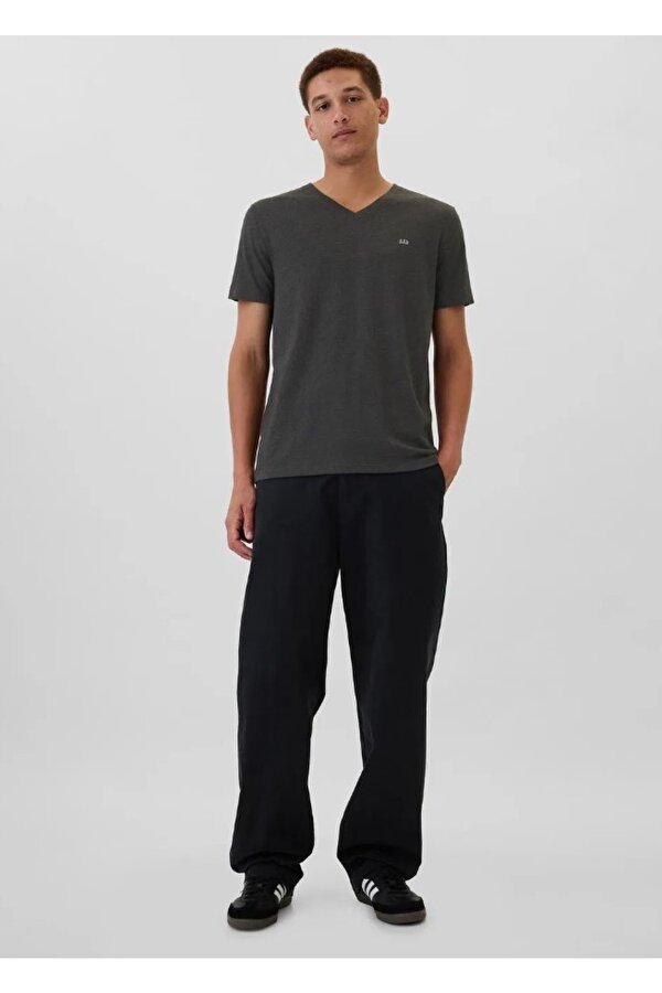 V-Frch Everyday Soft Micro Logo Vee 502020000 Kısa Kol Tişört Erkek T-Shirt