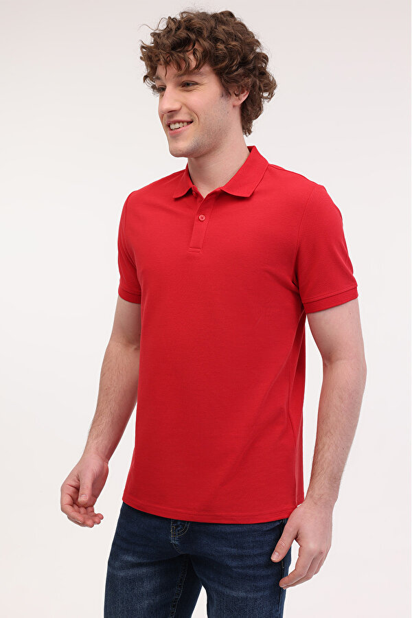MB PAM 12SN328 5FX Kırmızı Erkek Kısa Kol T-Shirt