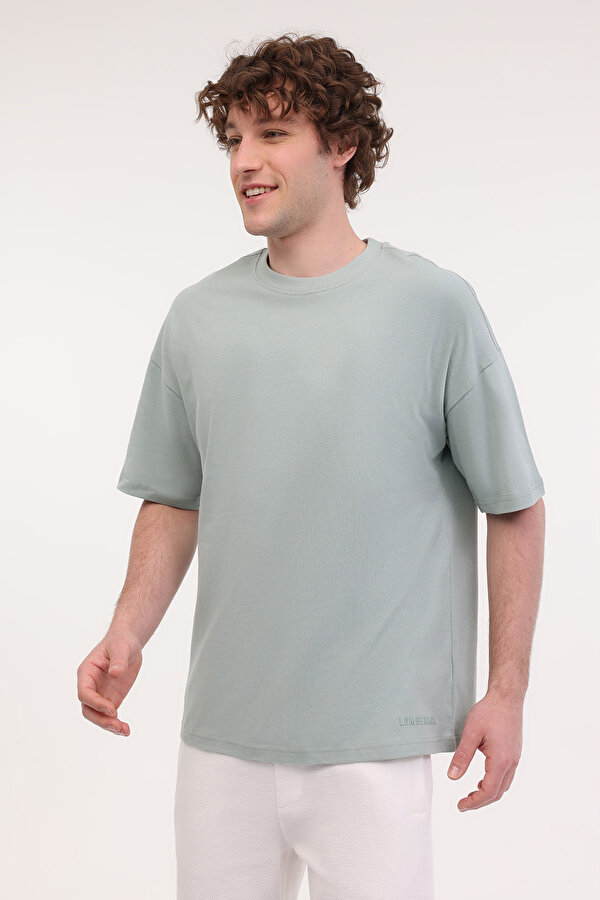 MB ROS 11HS113 5FX PASTEL HAKI Erkek Kısa Kol T-Shirt