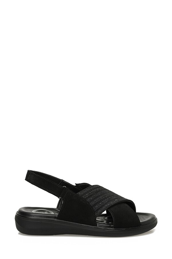 105521.Z5FX Siyah Kadın Comfort Sandalet