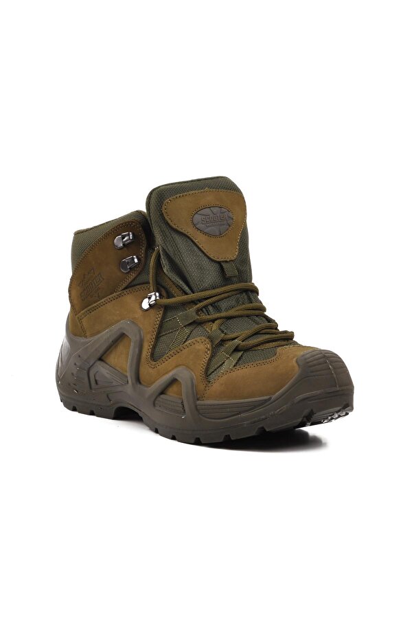 P1492 Haki Nubuk Hakiki Deri Su Geçirmez Erkek Outdoor Bot