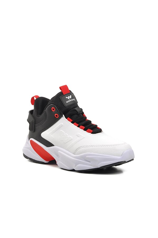 Slam Dunk Beyaz Bağcıklı Unisex Basketbol Ayakkabısı