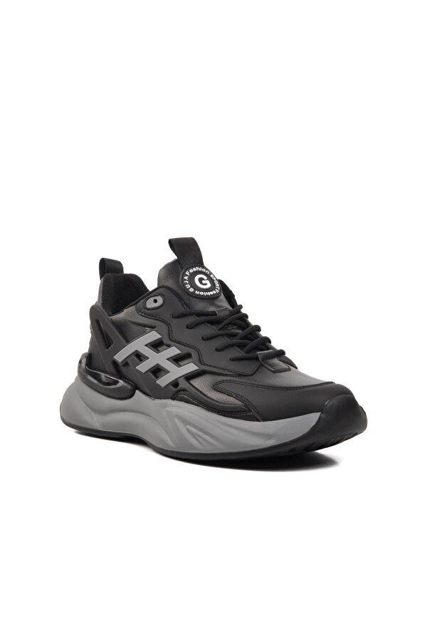 23K550 Siyah Erkek Spor Ayakkabı