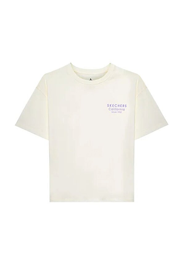 W Loose Fit Graphic Tee T KIRIK BEYAZ Kadın Kısa Kol T-Shirt