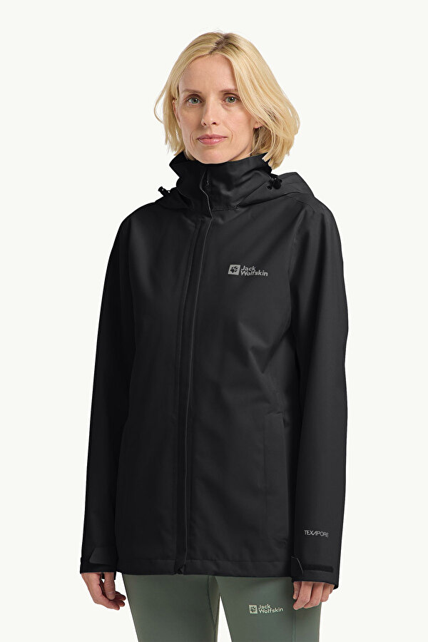 TRAILTIME 2L JKT W Siyah Kadın Ceket