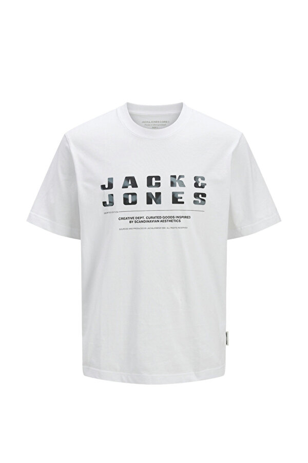 JCORECHARGE FRONT Beyaz Erkek Çocuk Kısa Kol T-Shirt