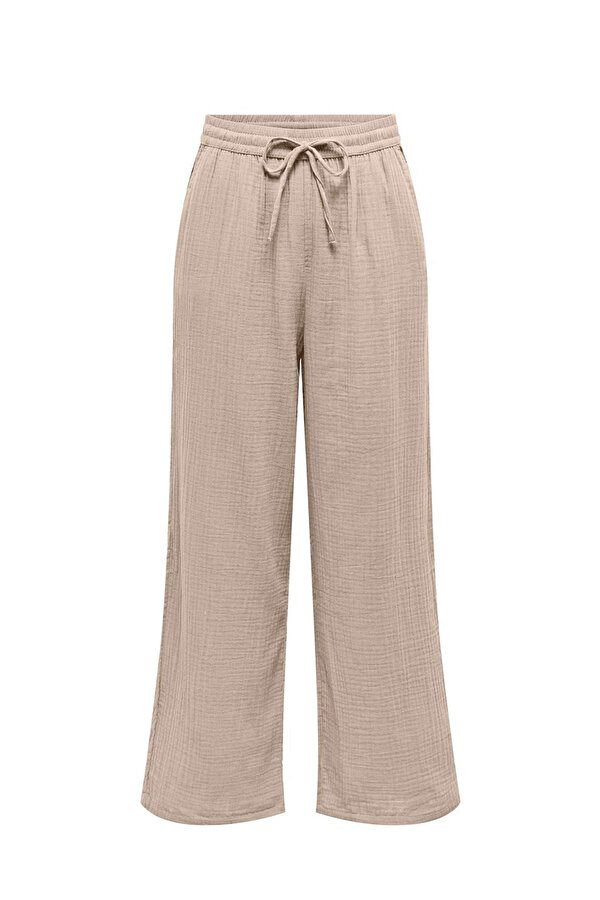 ONLTHYRA LONG PANT WVN Bej Kadın Pantolon