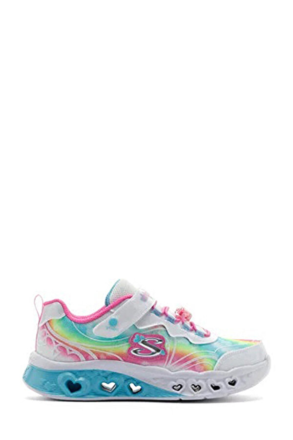 FLUTTER HEART LIGHTS Beyaz Kız Çocuk Sneaker