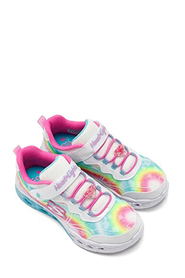 FLUTTER HEART LIGHTS Beyaz Kız Çocuk Sneaker