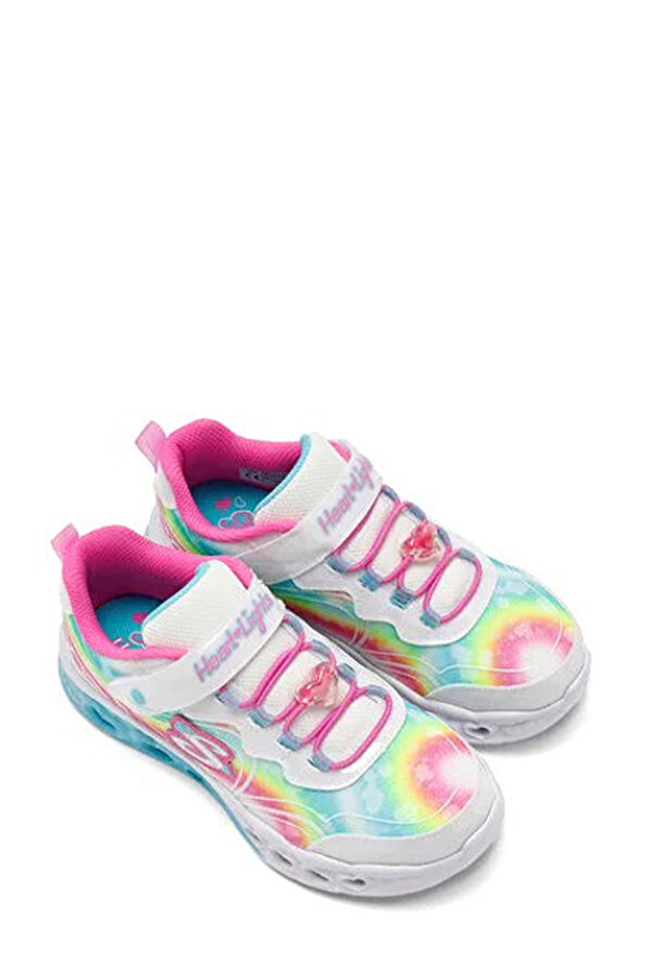 FLUTTER HEART LIGHTS Beyaz Kız Çocuk Sneaker