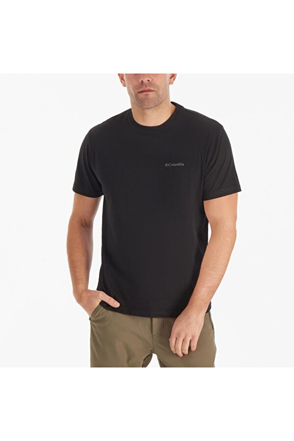Cs0282 Csc M Basic Sm Logo Brushed Ss Tee Erkek T-Shirt