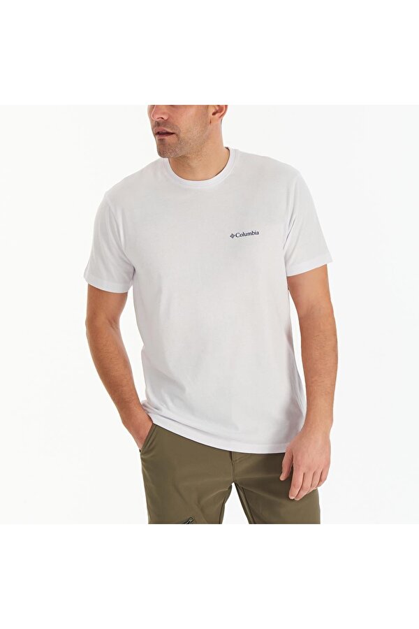 Cs0282 Csc M Basic Sm Logo Brushed Ss Tee Erkek T-Shirt