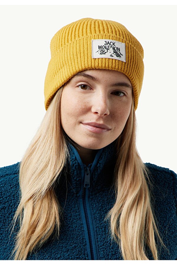 Badge Beanie Unisex Bere