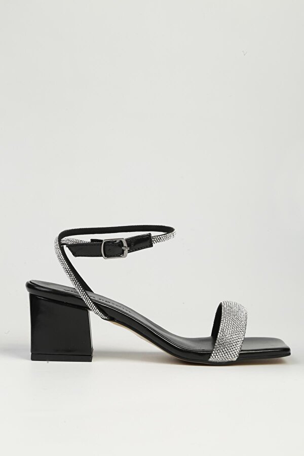 Siyah Kadın Topuklu Ayakkabı PC-54670