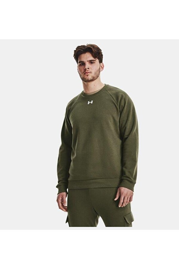 UA Rival Fleece Crew Erkek Sweatshirt