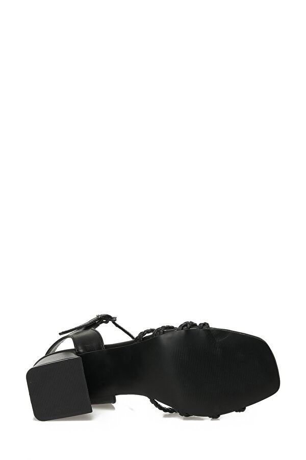 25S-558 5FX Siyah Kadın Topuklu Sandalet