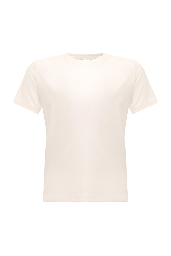 KU 11ATA01 5FX Beyaz Unisex Çocuk Kısa Kol T-Shirt