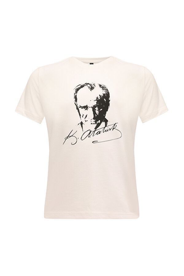 KU 11ATA16 5FX Beyaz Unisex Çocuk Kısa Kol T-Shirt