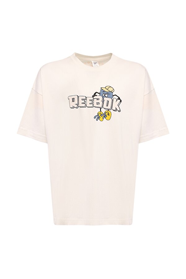 FUNNY TEE Ekru Erkek Kısa Kol T-Shirt