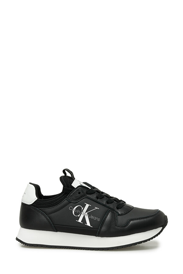 RUNNER SOCK LACEUP ML LTH Siyah Kadın Sneaker