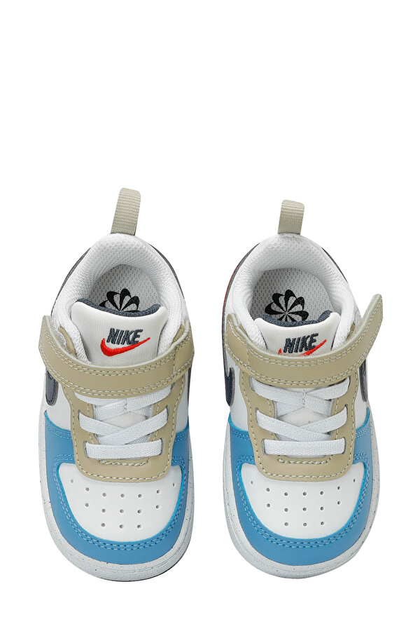 Nike Nike Court Borough Low Re Белый Дошкольник, Мальч. Полуботинки